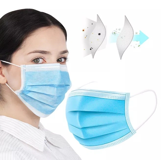 Protective Disposable Civil 3 Ply Material Face Mask