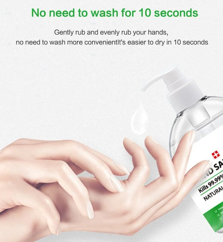 Hydro Alcoholique Gel Hospital Grade FDA Manufacturer Soft Refresh Moisturizer Alcohol Vitamin E Instant Hand Sanitizer Gel 60ml