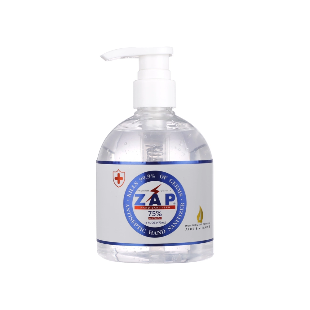 50ml Antibacterial Pump Bottle 75% Alcohol Hand Sanitizer Gel