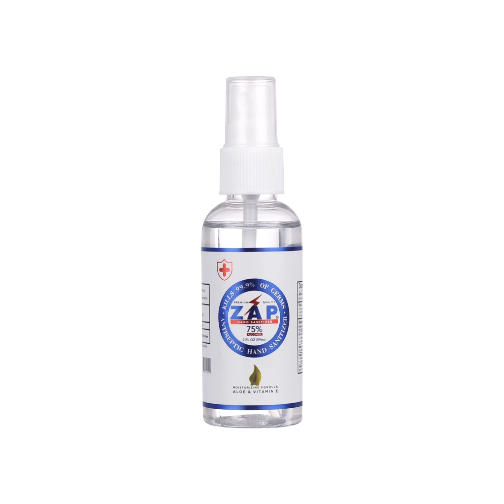 50ml Antibacterial Pump Bottle 75% Alcohol Hand Sanitizer Gel