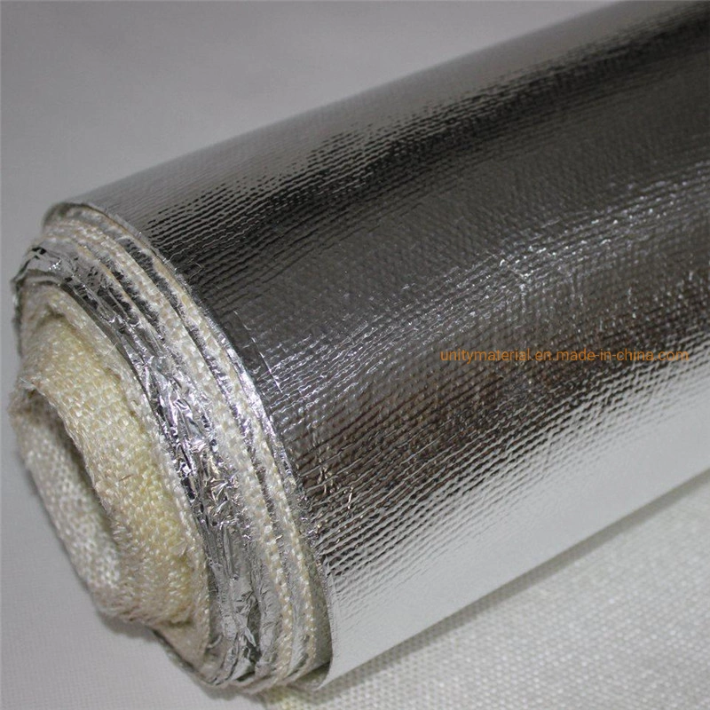 Factory Wholesale High Temperature Protective Aluminum Foil Fiberglass Cloth