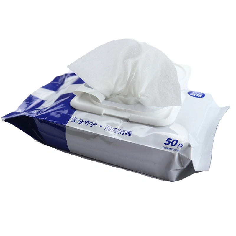 Customized Disposable Disinfectant 75% Alcohol Wet Wipes