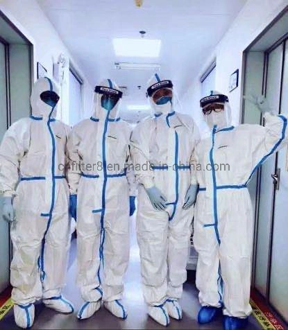 Factory Price Disposable Medical Protective Suit Cloth Coverall