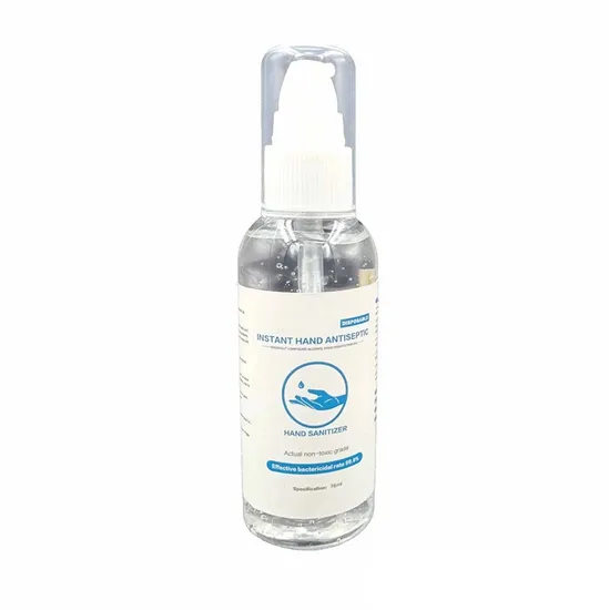 Compound Alcohol Hand Sanitizer Skin Disinfection Gel