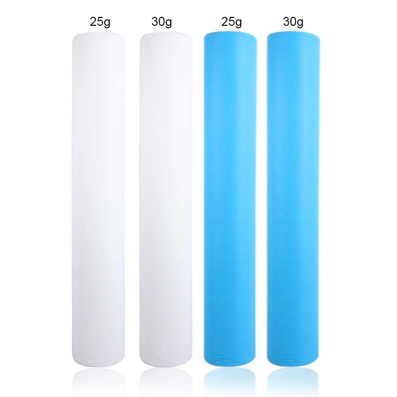 Colorful Waterproof PP Nonwoven Fabric Laminated PE Film Disposable Protective Cloth