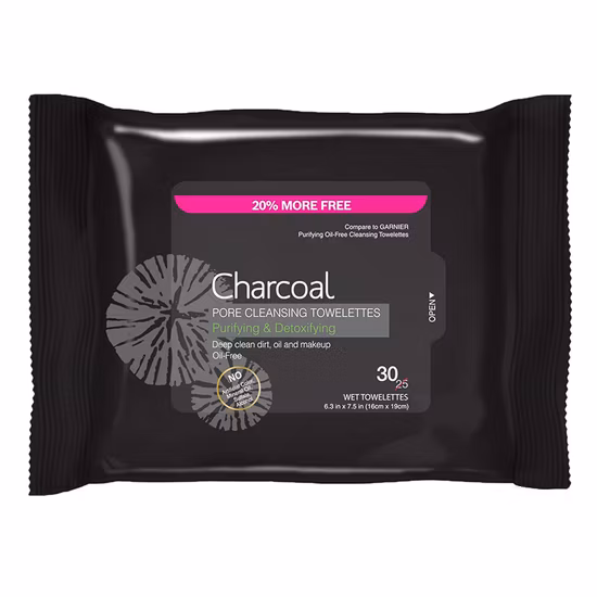 Deep Cleaning Detoxifying Cleaning Exfoliating Facial Wipe Daily Cleansing Charcoal Face Wipe Makeup Remover Adult Wet Wipes