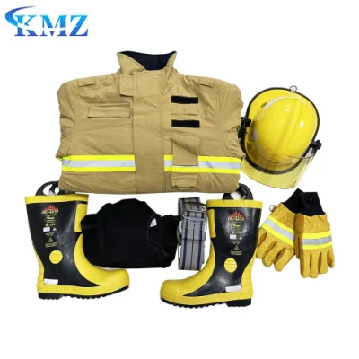 Tuta da pompiere/tuta ignifuga/uniforme da pompiere/giacca da pompiere/tute antincendio/attrezzatura pronta