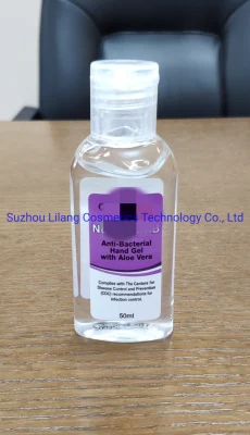 50ml - flacone e tappo a portata di mano - gel igienizzante mani con erogazione rapida - uccide i batteri con alcol al 99,99% e al 75%